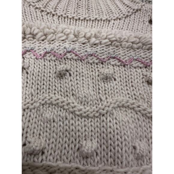 United Colors of Benetton Girls Knitted Ponchos Cape XL-3XL (10-14 YRS) - Picture 3 of 11